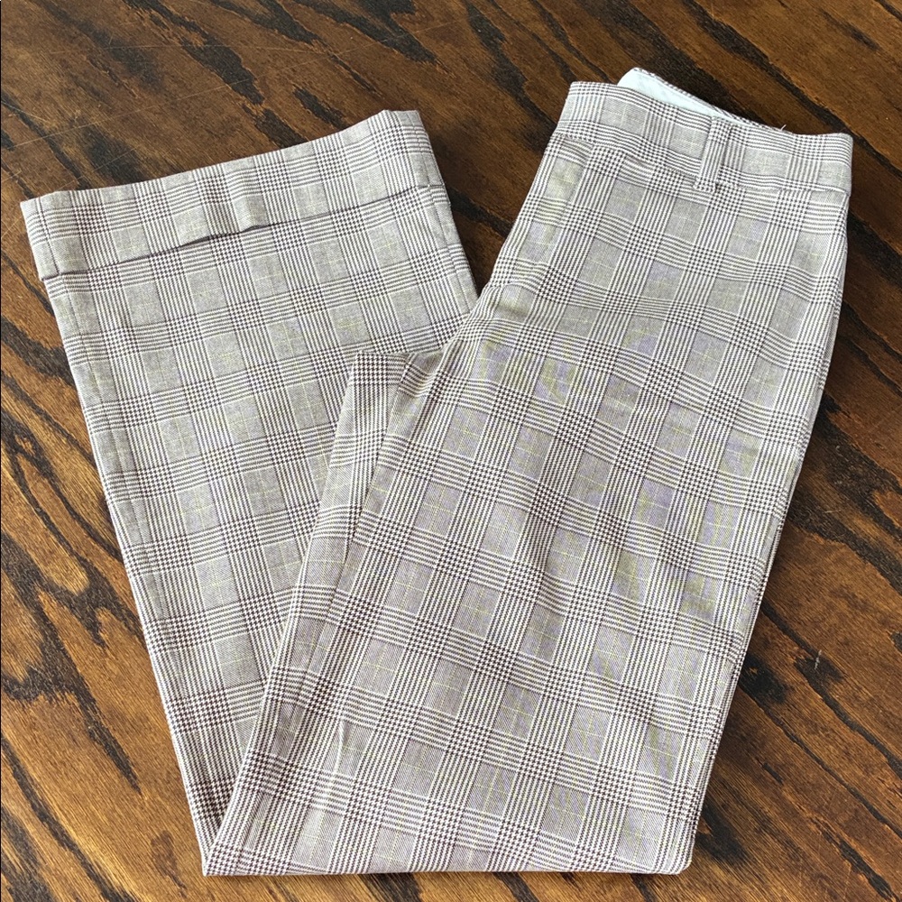 GAP Women's Checkered Trousers